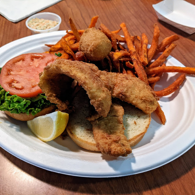 Flounder Sandwich