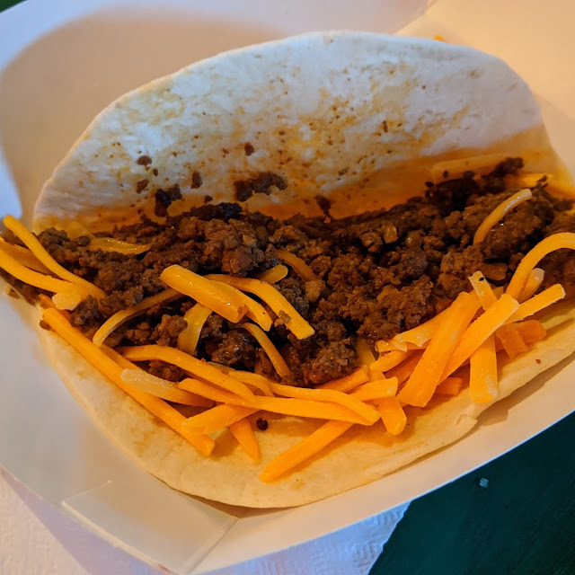 Ground Beef & Cheese Taco the Super Slade