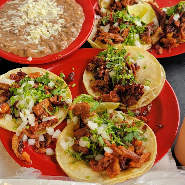 Chicken and Beef Tacos