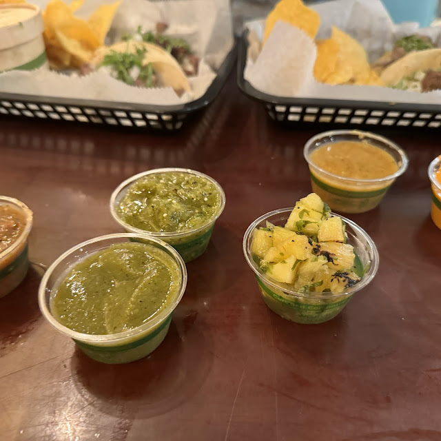 Variety of Salsas