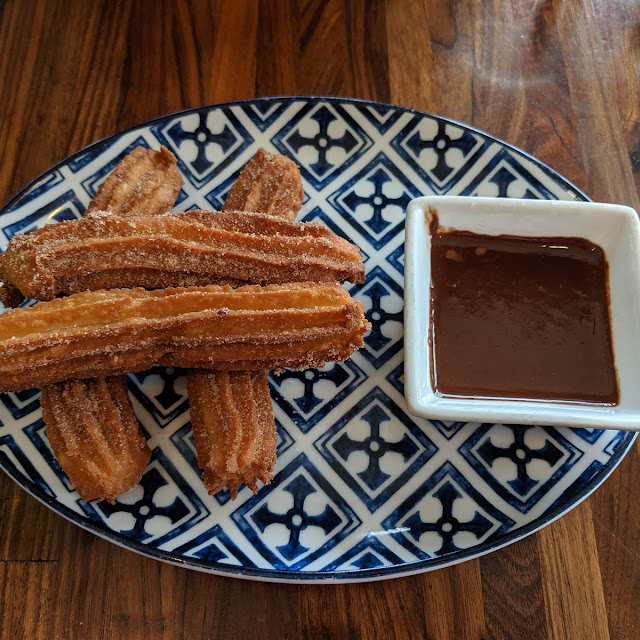 Traditional Churros Con Chocolate