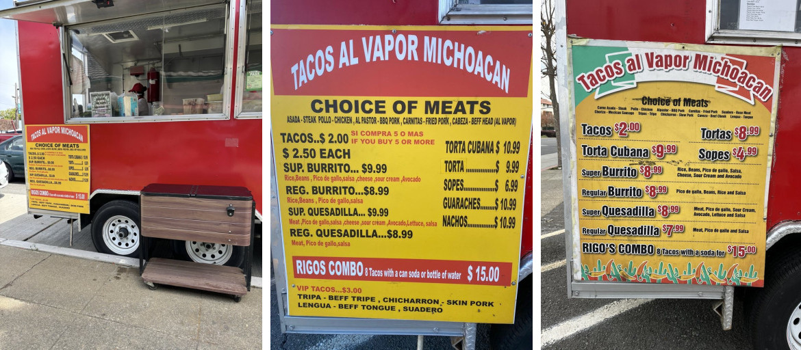 Tacos Al Vapor
