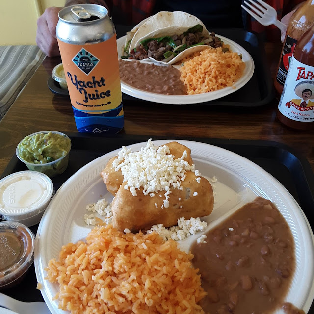 Shrimp & Crab Chimichanga