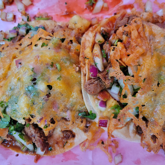 Tacos Al Pastorwith Cheese