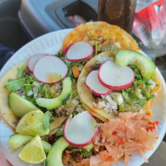 Tacos Al Pastor Y Asada Taco