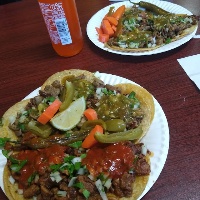 Pastor Taco and Tripe Taco