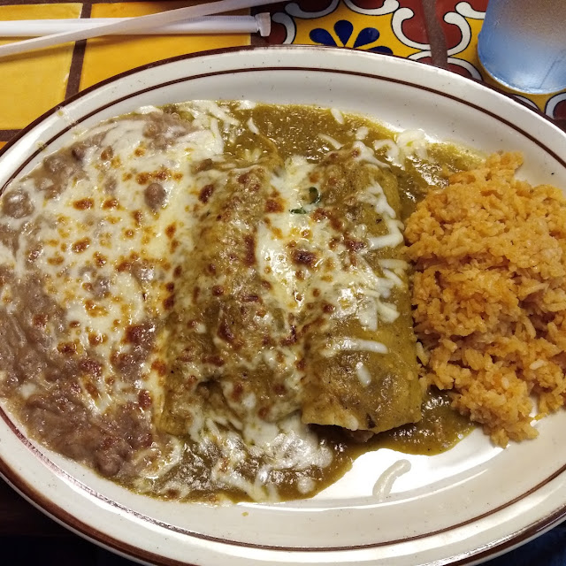 Enchilada Tamale Combo Dinner