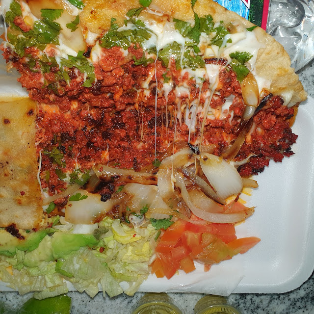 Machete with Chorizo
