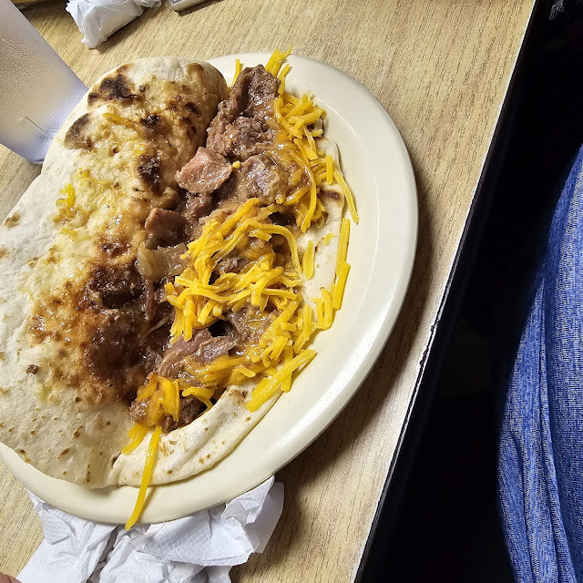 Carne Guisada with Cheese