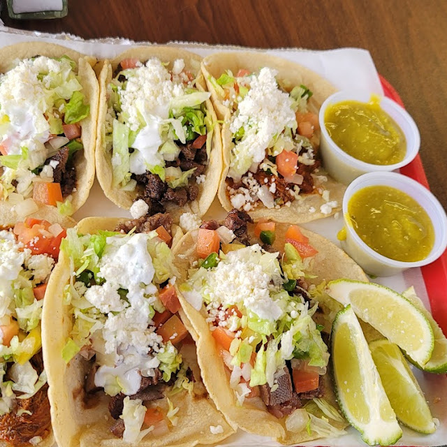 Asada Birria and Tongue Tacos