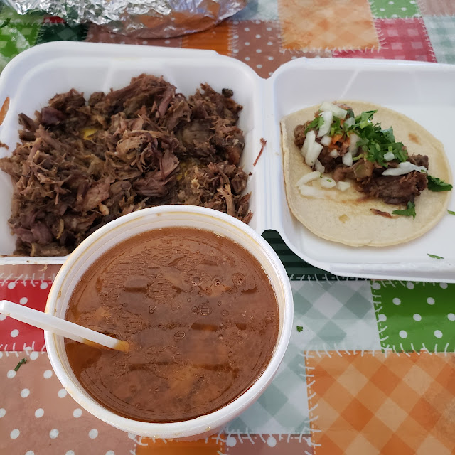 Barbacoa Plate and Consome