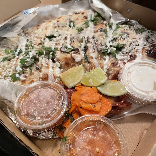 Shrimp and Chicken Quesadilla