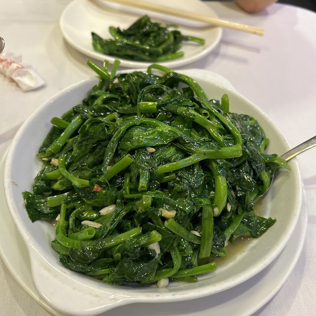 Pea Pod Shoots Stir Fry with Garlic Sauce