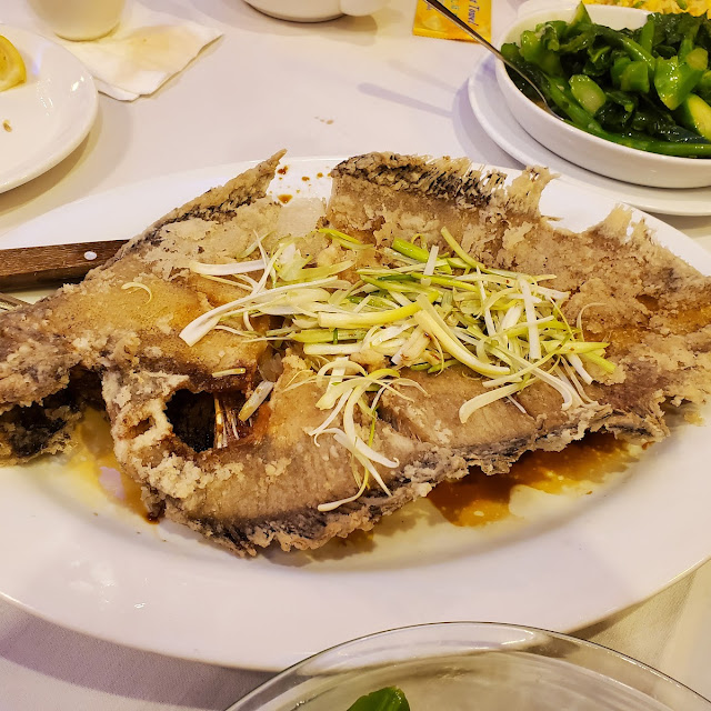 Steamed Flounder