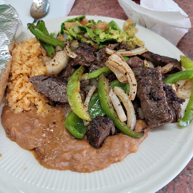 Fajitas with Rice and Beans