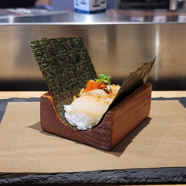 Scallop Special Hand Roll