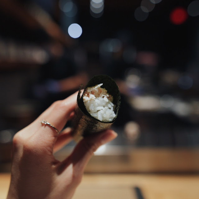 Crab Handroll