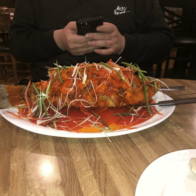Whole Snapper in Chef's Special Hot Bean Paste