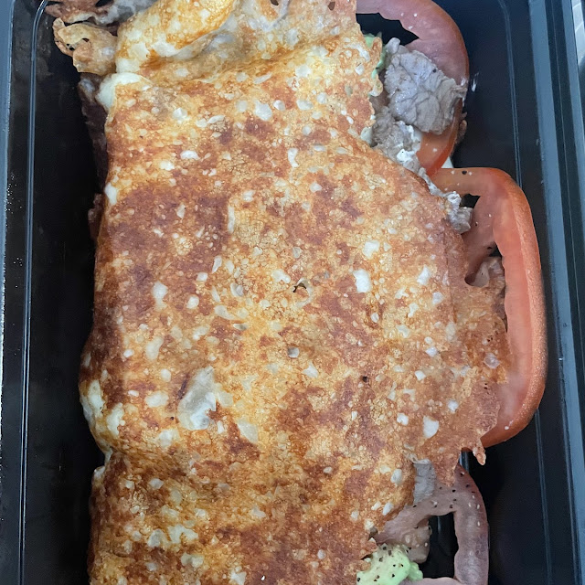 Crispy Cheese Omelette