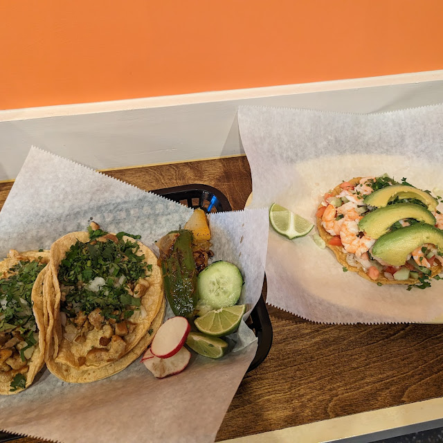 Shrimp Tostada