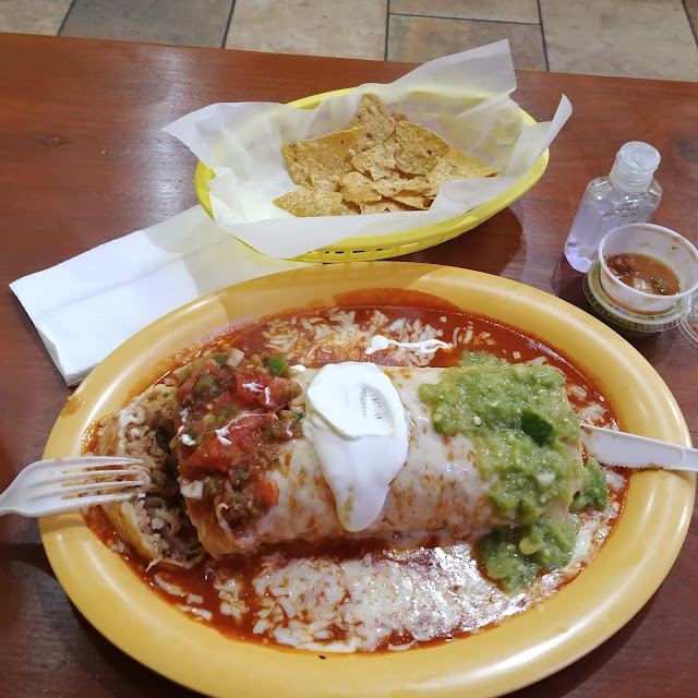 Burrito Mojado a Big One Only