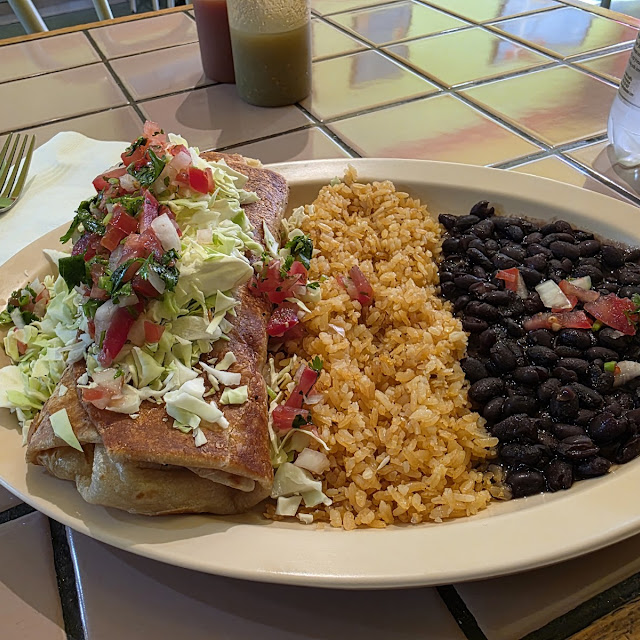Crab Chimichanga