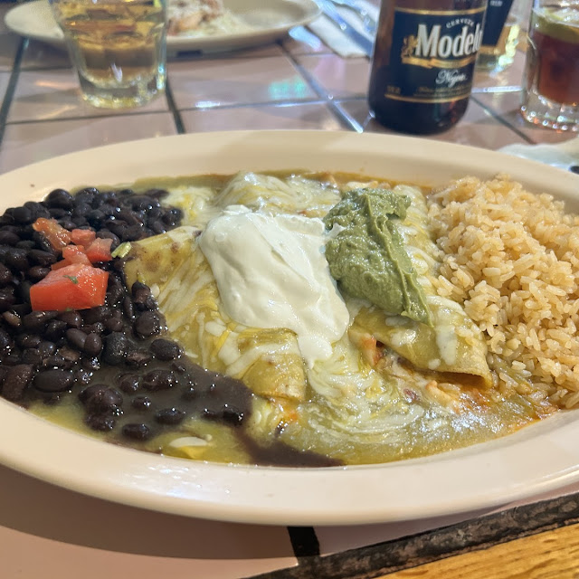 Enchiladas Verdes