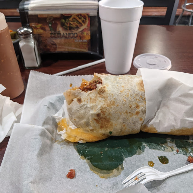 Chicken Burrito Dinner