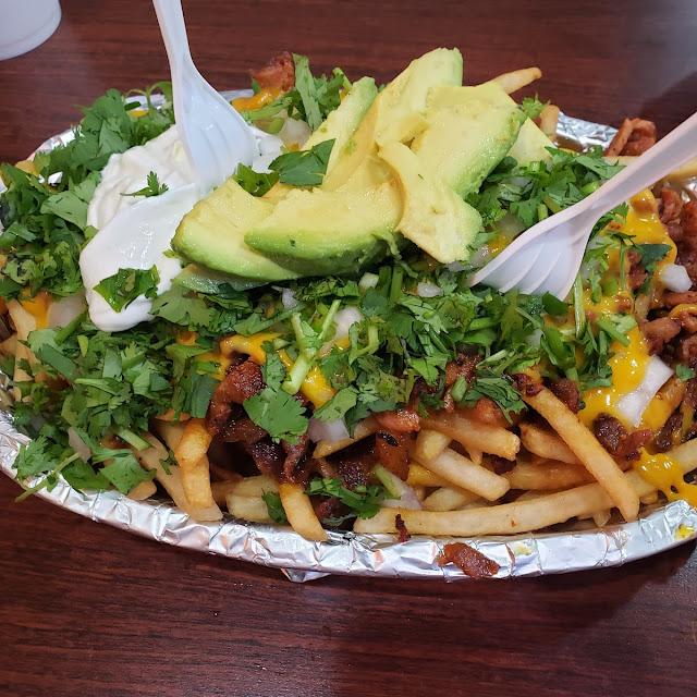 Al Pastor Cheese Fries