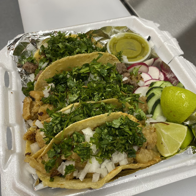 Asada Pastor Tripa Birria Carnitas Chorizo Chicharrón Pollo Taco