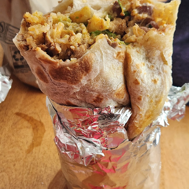 Al Pastor Super Burrito