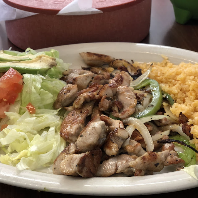 Chicken Fajita Carne Guisada