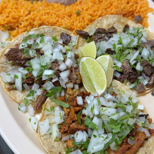 Taco Dinner with Rice and Beans