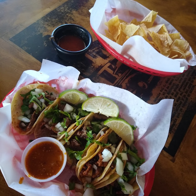 Tacos De Carne Asada Al Pastor