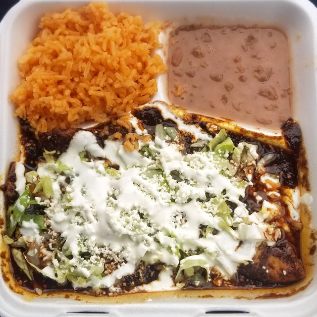Enchilada Enfrijoladas