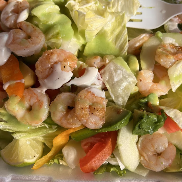 Salad with Shrimps