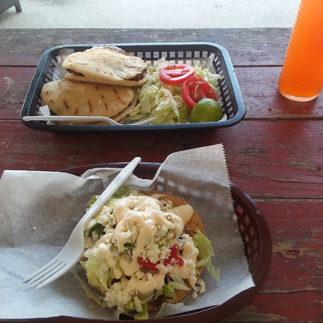 Tostadas and Gorditas