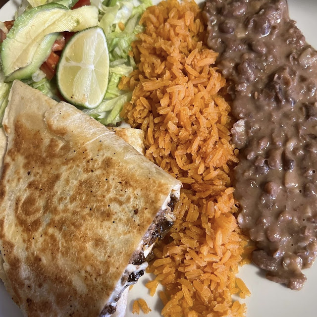 Quesadilla Rice Beans