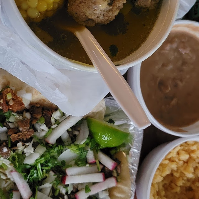 Albondigas and Tacos Al Pastor