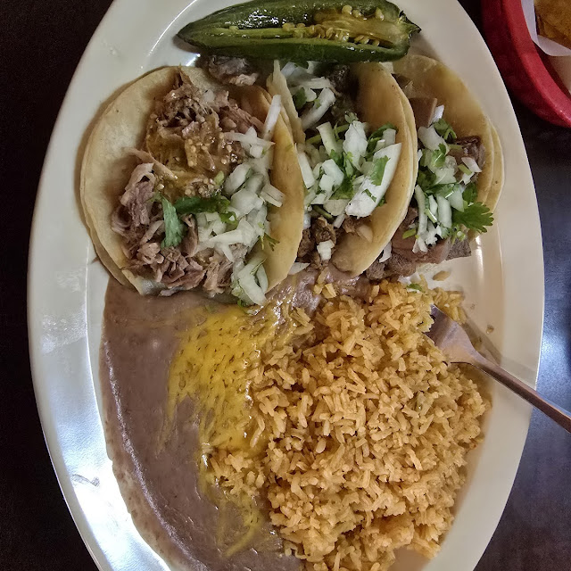 Carnitas and Carne Asada