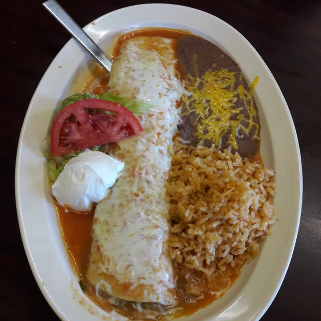 Burrito Plate Carne Asada Pollo Asado Enchiladas