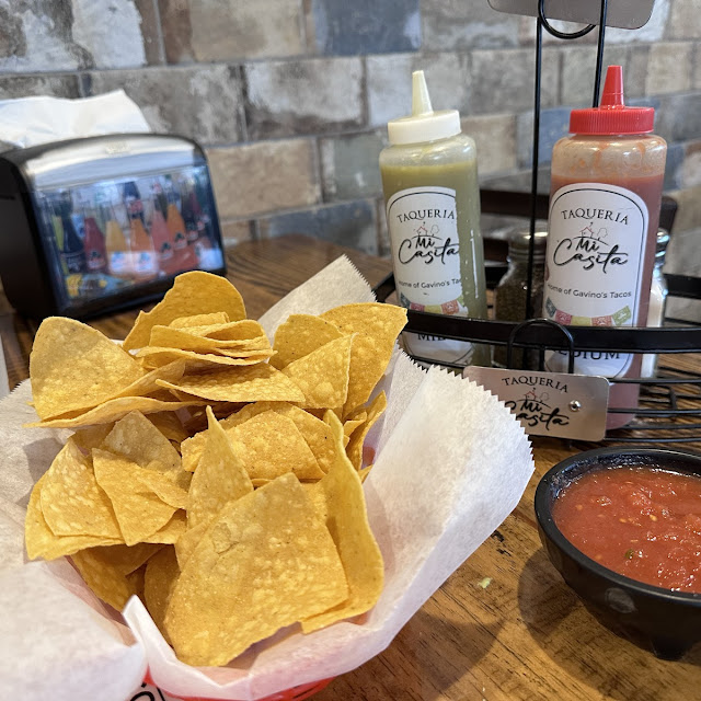 Crispy Tortilla Chips with Salsa