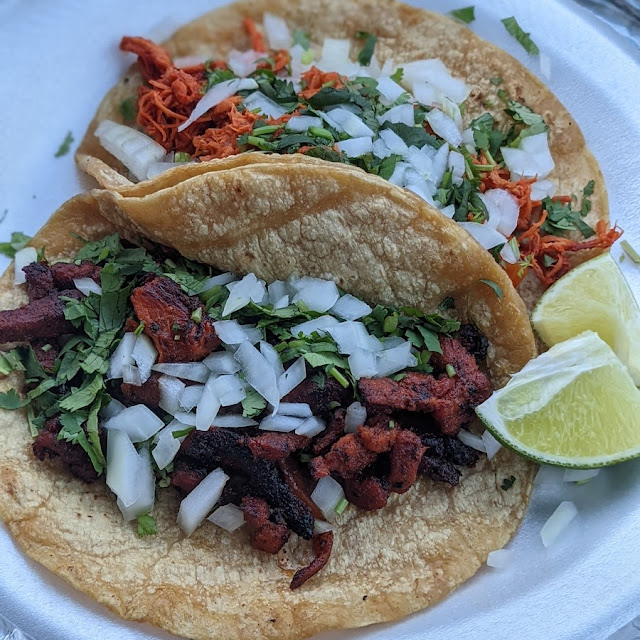 Regular Corn Taco with Shredded Chicken