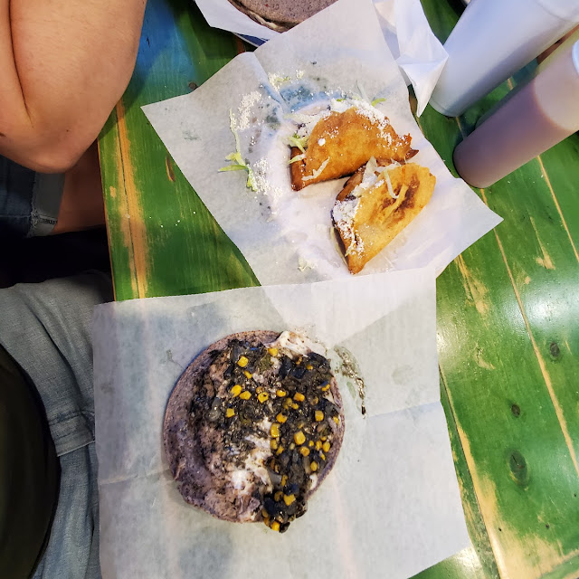 Blue Quesadilla De Huitlacoche