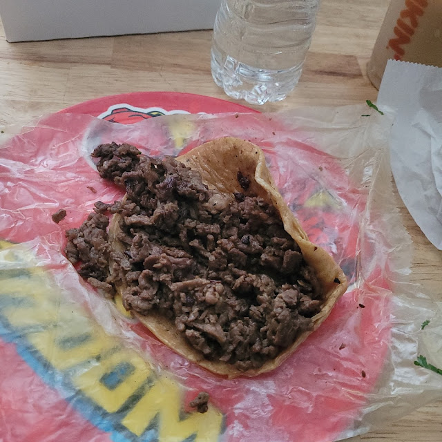 Plain Steak Taco
