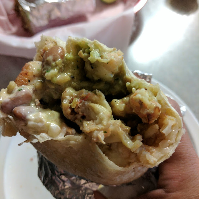 Shrimp Super Burrito