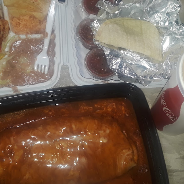 Super Wet Burrito & Shrimp Dinner Are on Point