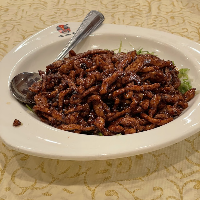 Stir Fried Shredded Pork with Beijing Sauce 京酱肉丝