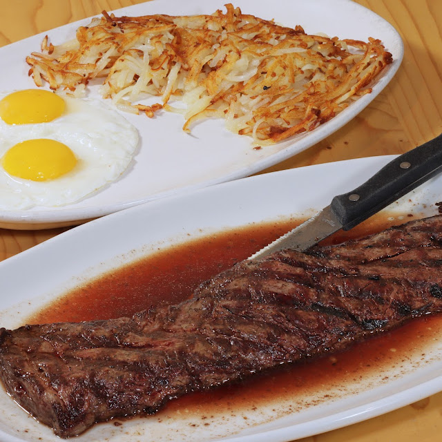 Skirt Steak & Eggs