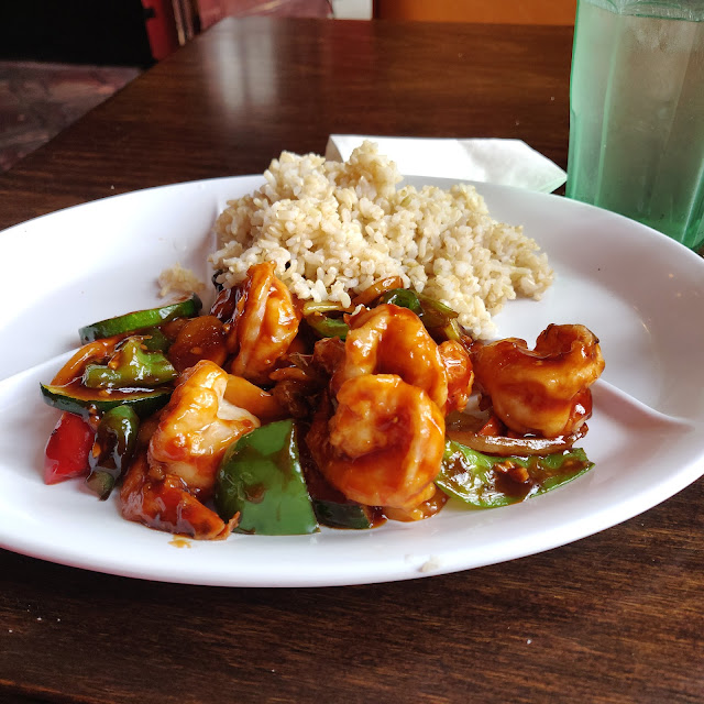 Shrimp with Garlic Sauce